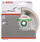 Disk prerës me diamant Bosch 2608603075, 110mm, për pllaka, porcelan dhe gur, gri