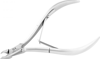 Gërshërë kutikule Activeshop OCHO PRO Nippers 04, 3.5mm, çelik inoksi, gri mat