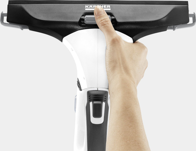 Pastrues dritaresh Karcher WV 5 Plus N, me bateri, set aksesorësh, bardh e zi