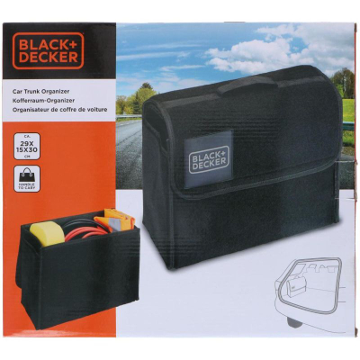 Organizues mjetesh BLACK+DECKER, prej materiali tekstil, palosës, i zi