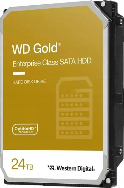 Disk HDD WD Gold 24TB 3.5'' SATA III (6Gb/s)