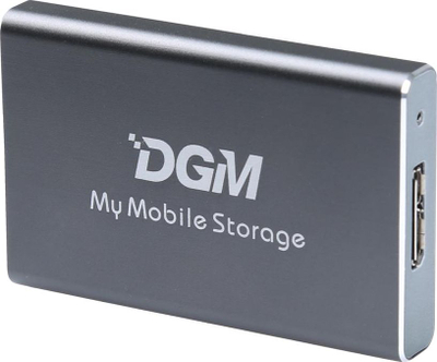 SSD i jashtëm DGM My Mobile Storage MMS128SG, 128GB, USB 3.0, gri