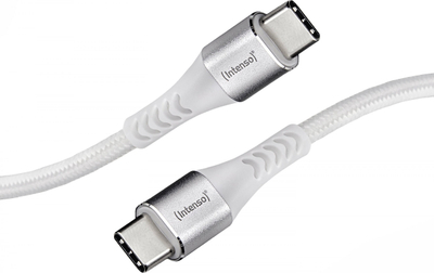 Kabllo USB Intenso USB C në USB C, 1.5 m, e bardhë