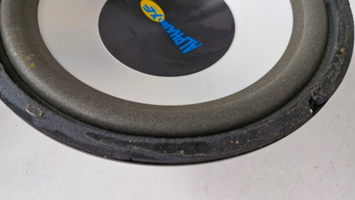 Altoparlant makine Alphard XE, 8", rrumbullak, i zi bardhë