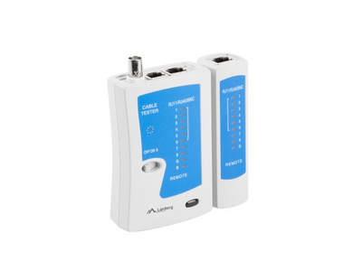 Testues kabllosh Lanberg NT-0401, RJ-45 RJ-11 RJ-12 koaksial, portativ, gri