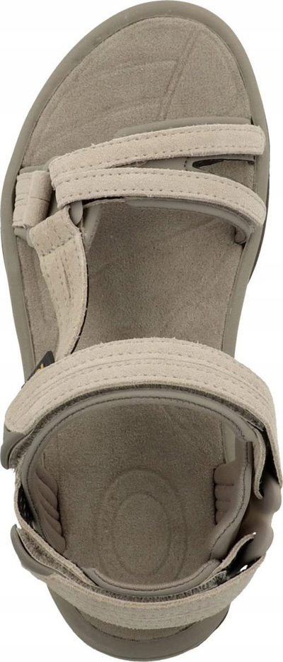 Sandale për femra Teva W Terra Fi Lite Suede, sportive, lëkurë, ngjyrë kafe