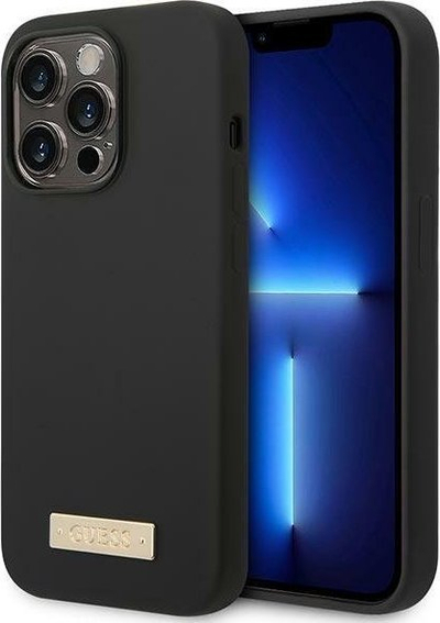 Këllëf telefoni Guess GUHMP14XSBPLK, për iPhone 14 Pro Max 6.7", MagSafe, i zi