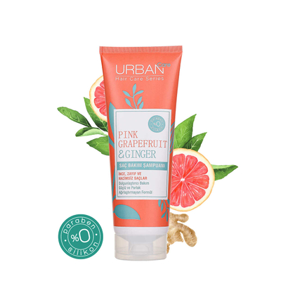 Shampo për flokë Urban Care Pink Grapefruit & Ginger, 250 ml