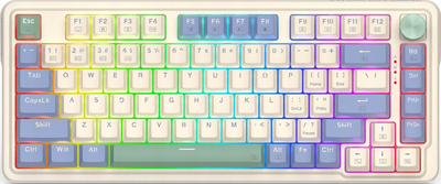 Гејминг тастатура Redragon K673 PRO, механичка 75%, бежична 3 режима, RGB