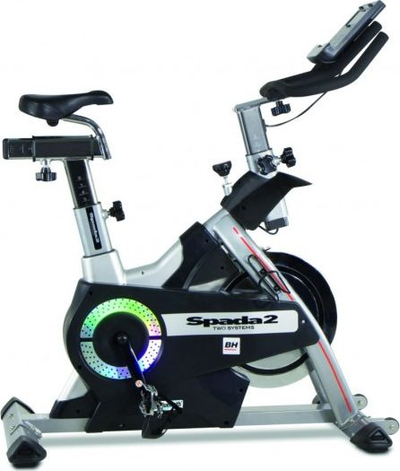 Biçikletë spinning BH Fitness I.Spada II H9355I, rezistencë magnetike, Bluetooth, gri