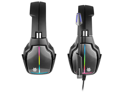 Kufje Tracer Gamzone Hydra Pro 7.1, USB, 50mm, të zeza