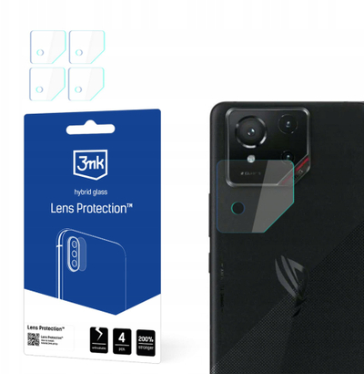 Mbrojtës lente 3mk Lens Protection për Asus ROG Phone 9 9 Pro, xham hibrid, 0.16mm, transparent