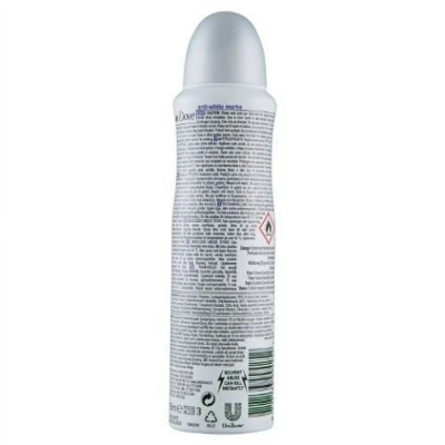 Deodorant Dove 100 Invisible Colors, 150 ml