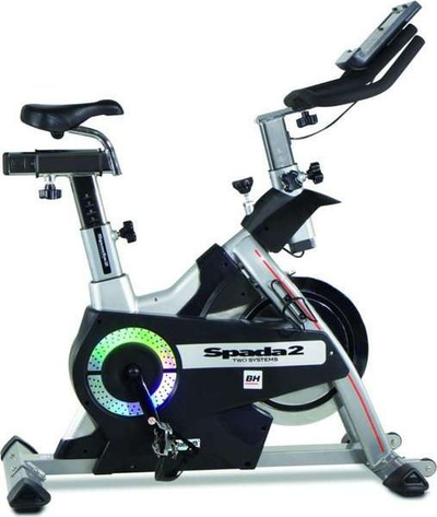 Biçikletë spinning BH Fitness I.Spada II H9355I, rezistencë magnetike, Bluetooth, gri