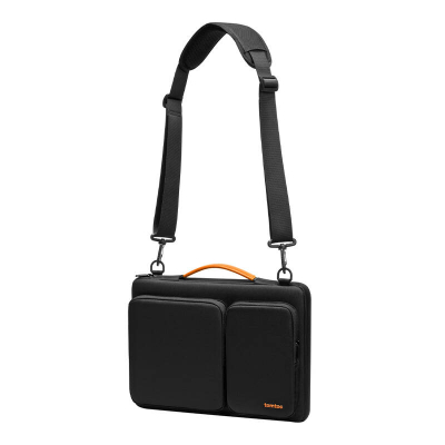 Çantë shpine laptopi Tomtoc Defender A42, 14", material i ricikluar, e zezë
