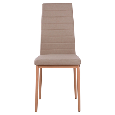 Karrige ngrënieje Metal Chair Lady HM0037.14, 40x48x95 cm, kornizë metalike, bezhë