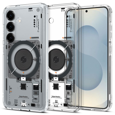 Mbrojtëse Spigen Ultra Hybrid Mag MagSafe për Samsung Galaxy S25, transparente