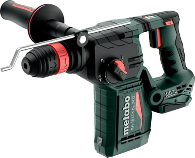Mllotovidhos Metabo KH 18 LTX BL 24 Q, pa kabëll 18V, SDS Plus, jeshile e zezë