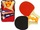Set pingpongu Lean Sport, 2 paleta druri, 3 toptha me çantë