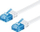 Мрежен кабел M-CAB Patch Cable CAT 6a, 2m, UTP, бел