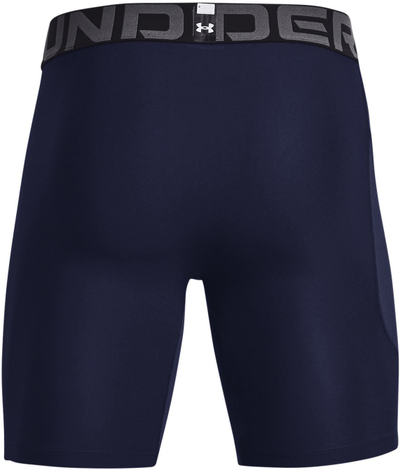 Shorce kompresion Under Armour HeatGear për meshkuj, rrjetë ajrosëse, ngjyrë blu e errët