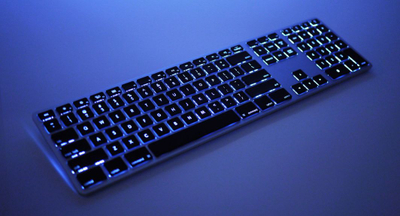Тастатура Matias Silver, wireless, UK, сребрена