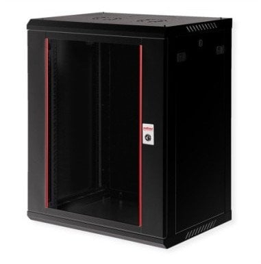 Ѕиден кабинет Roline Wall Enclosure Basic Plus 19\", 15U, 600x450 mm, црн