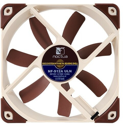 Ftohës Noctua NF-S12A ULN, 120 mm, i kaftë - bardhë