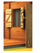 Mbajtëse trekëndëshe Domax ZT150, 150x35x80mm, metal, ngjyrë ari