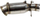 Downpipe TurboWorks për BMW F22 F23 F87 M2 M235i N55, katalizator 200 cell, çelik inox