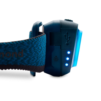 Llambë koke Black Diamond Spot 400 R, 400 lumens, bateri Li Ion e rikarikueshme, e zezë