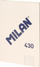 Bllok shënimesh Milan 1918, A4, 48 fletë me vija, bezhë