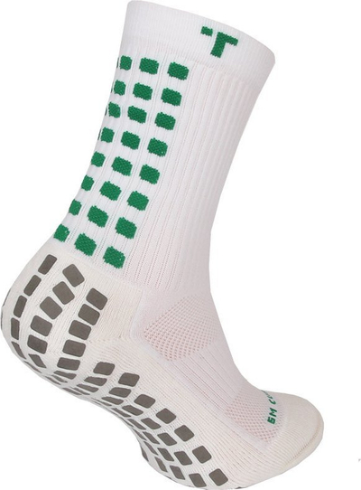 Çorape futbolli Trusox 3.0 Cushion S877591, teknologji kundër rrëshqitjes, për meshkuj, të bardha