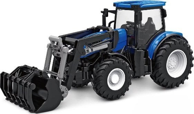 Traktor lodër Amewi Toy Tractor me kovë përpara, me motor elektrik, shkalla 1:24, shumëngjyrësh