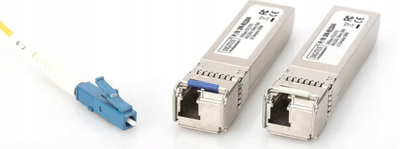 Modul SFP+ Digitus DN-81204, 10 Gbps, singlemode bidirectional, ngjyrë argjendi