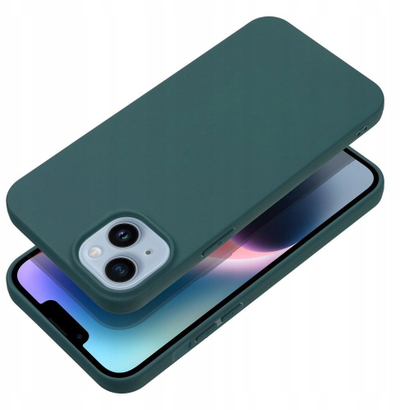 Mbrojtëse telefoni Matt Case për Samsung Galaxy A16 4G, TPU e butë, jeshile e errët