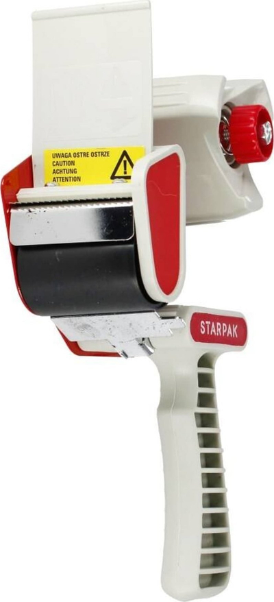 Shpërndarës shiriti Starpak STK, deri 48 mm, metal plastike, gri