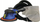 Blueshkaf pneumatike Adler AD-1387, 150mm, thithje qendrore pluhuri, blu me të zezë