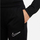 Pantallona sportive për kalamaj Nike Academy 23 Jr DR1676 010, poliestër, xhepa me zinxhir, të zeza