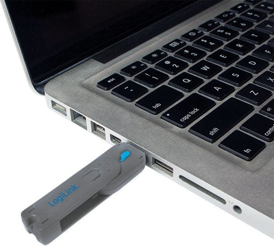 Set bllokues USB LogiLink AU0043, 4 copa, me çelës