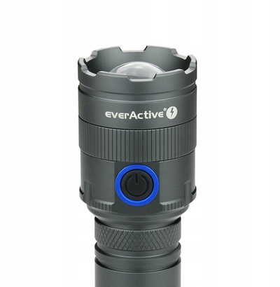 Elektrik dore everActive FL-4500R Cannon, 4500 lm, rikarikues, i zi