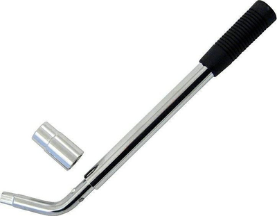 Dorezë teleskopike CARCOMMERCE 42248, dalje katrore 1/2", çelik krom vanadium, ngjyrë argjendtë