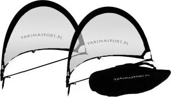 Portë futbolli portabël YakimaSport POP-UP, set me 2 copë, 1.2m x 0.8m