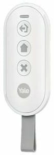 Далечински управувач за аларм Yale Keyfob, за системи Yale, со паник копче, бел