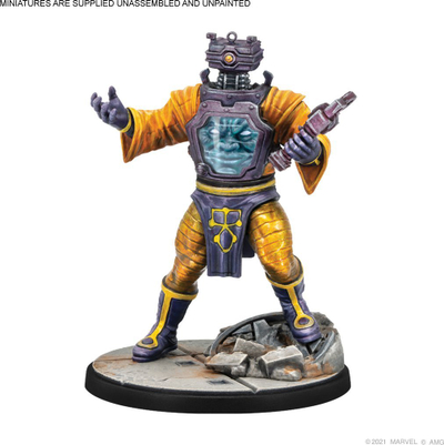 Set miniaturash Marvel Crisis Protocol Baron Strucker dhe Arnim Zola, zgjerim loje, shumëngjyrësh