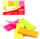 Лепливи ливчиња Polsirhurt Self Adhesive Notes Tab, 20x50mm, флуоресцентни