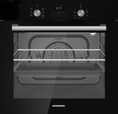 Furrë inkaso Heinner HBO-S568LDTGC-BK, 56L, klasa A, e zezë