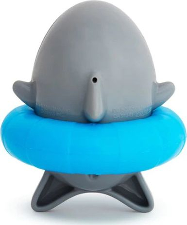 Лодка за бања Munchkin Sea Spinner, механички ротирачка, за бебиња 9+ месеци, сива и сина