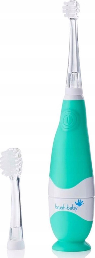 Furçë dhëmbësh elektrike Brush Baby BabySonic, për fëmijë 0–36 muaj, teal