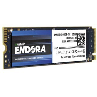 Mushkin Endora - SSD - 500 GB - PCIe 4.0 x4 (NVMe)